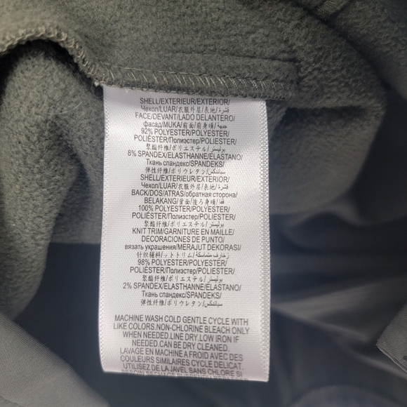 BCBGeneration Green Gray Coat with Wood and Fur Lining Small - Picture 6 of 7